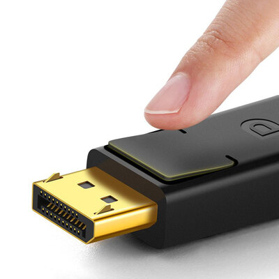 Кабель DisplayPort M - M V1.2 Cable 4K@60Hz; 2K@144Hz 2m DP102 чорний UGREEN