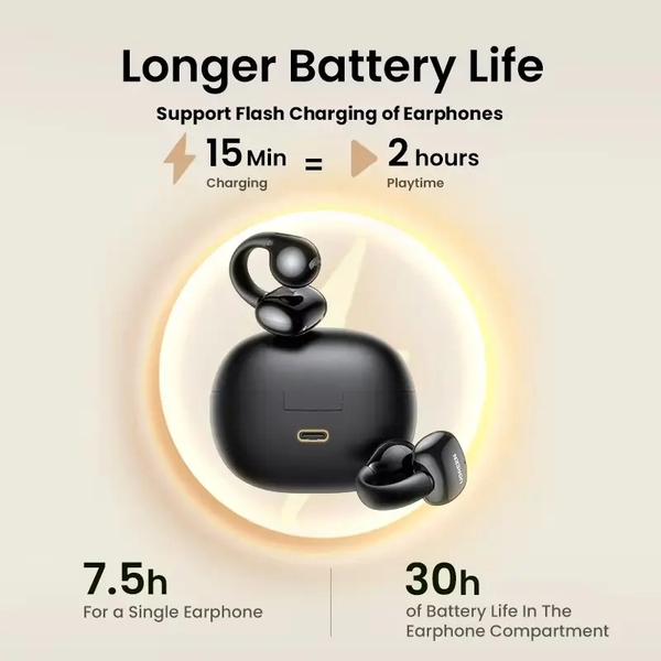 Наушники TWS UGREEN HiTune S3 Open Wearable (WS209) Черные