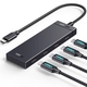 Хаб USB 3.2 Type-C -> 4хUSB-C 3.2 Gen2 10Gbps Black CM806 Ugreen