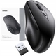 Мишка UGREEN 2.4GHz+Bluetooth MU101, бездротова, 4000dpi., 5кн., чорна