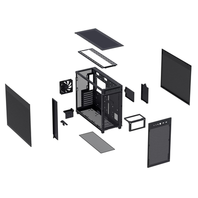 Корпус Asus Prime AP303 Mesh Black (90DC00V0-B39000)