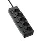 Фильтр питания СolorWay (CW-PSEA52SBK) 5 розеток, 2м, Black