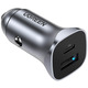 Автозарядка 2xUSB 30W (USB-C + USB-A) CD130 Ugreen