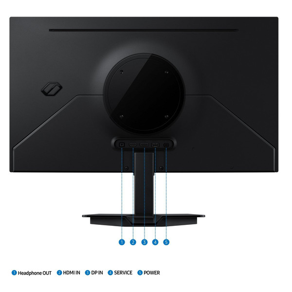 Монітор Samsung 27" Odyssey G50D HDMI, DP, USB, MM, IPS, 2560x1440, 180Hz, 1ms