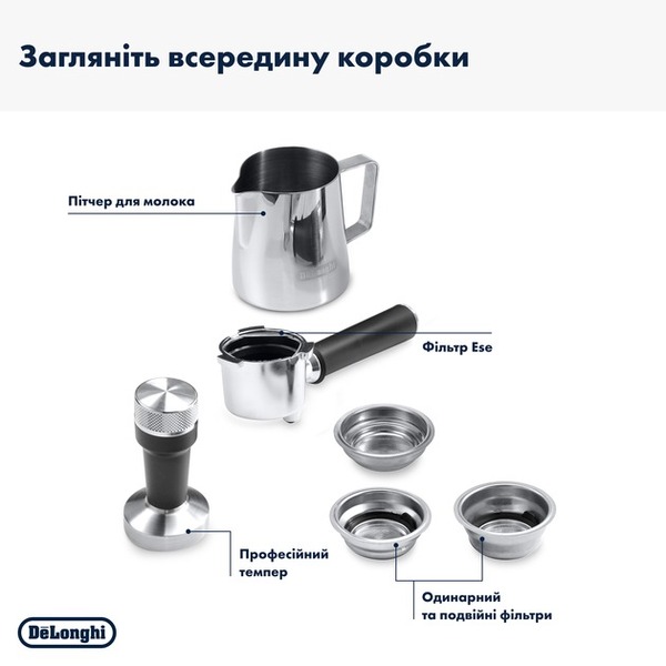 Кофеварка Delonghi EC 885 BG