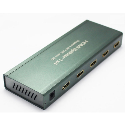 Відеорозгалужувач 4xHDMI v1.4a, 3D, 4K*2K