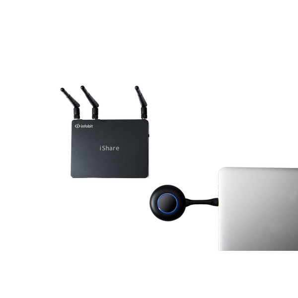 Бездротова система презентацій Infobit iShare 200 (Full HD, 2× USB Button)