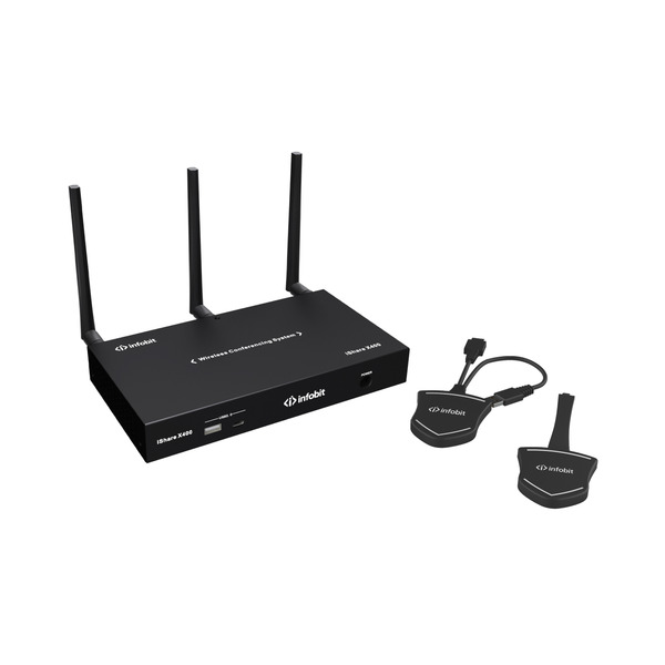 Бездротова система презентацій та конференцій Infobit iShare X400 (4K, BYOM, Wi-Fi 6)