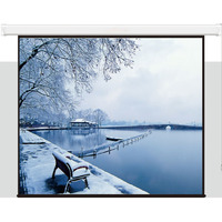 Екран моторизований з пультом ДК Electric Screen with remote control 292×183cm Matte White 16:10