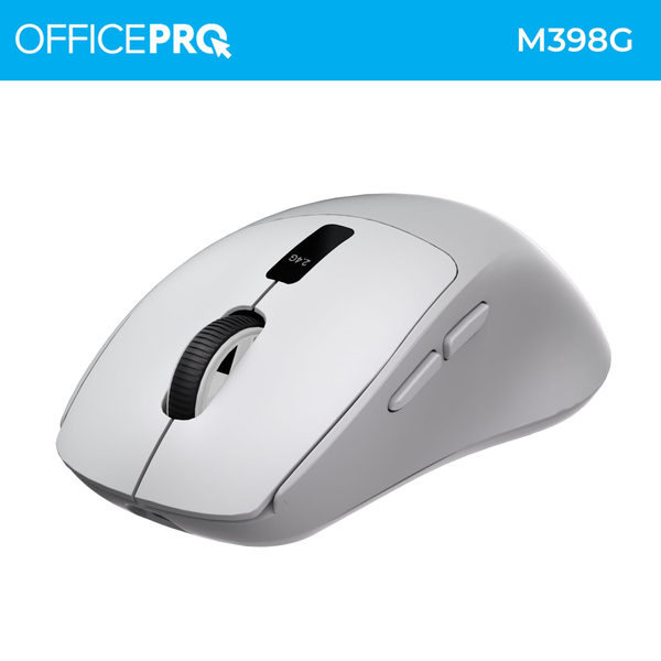 Мышь беспроводная OfficePro M398G Gray