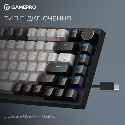 Клавиатура GamePro Asgard Valhalla Max MK160B Max USB Black