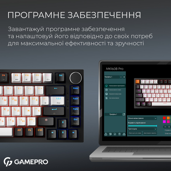 Клавиатура GamePro Asgard Valhalla Max MK160B Max USB Black