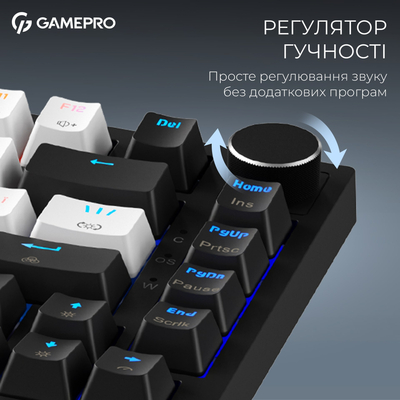 Клавиатура GamePro Asgard Valhalla Max MK160B Max USB Black