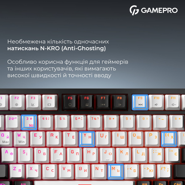 Клавиатура GamePro Asgard Valhalla Max MK160B Max USB Black