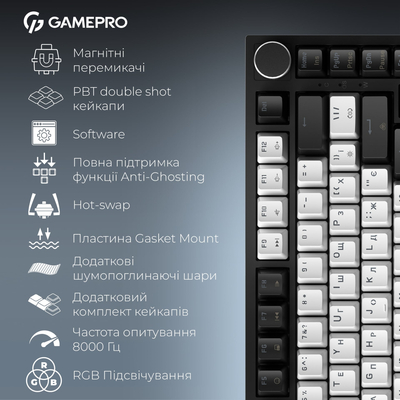 Клавиатура GamePro Asgard Valhalla Max MK160B Max USB Black