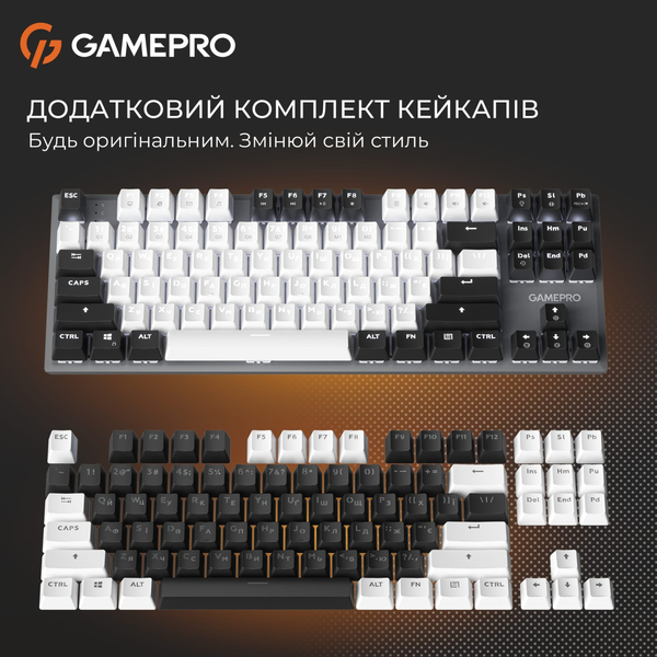 Клавиатура GamePro Genesis Joker MK124G Outemu Red Swithes USB Gray