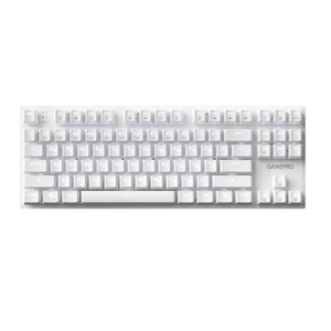 Клавиатура GamePro Genesis Joker MK124W Outemu Red Swithes USB White