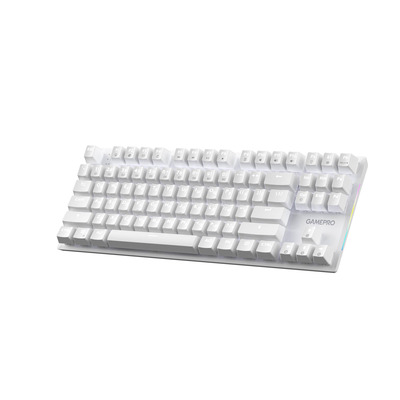 Клавиатура GamePro Genesis Joker MK124W Outemu Red Swithes USB White