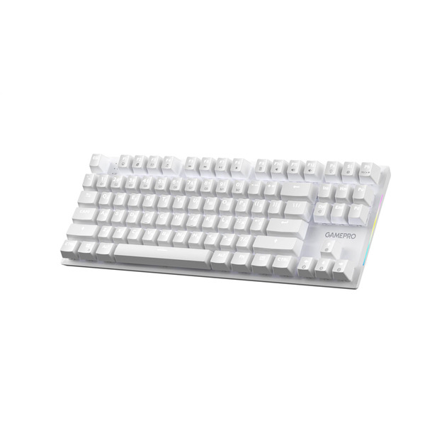 Клавиатура GamePro Genesis Joker MK124W Outemu Red Swithes USB White