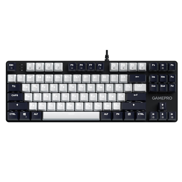 Клавиатура GamePro Genesis Metallic MK110B Outemu Red Swithes USB Black