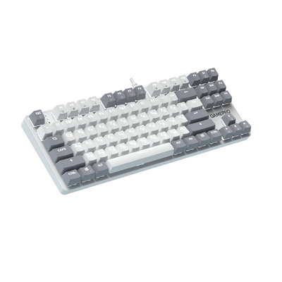 Клавиатура GamePro Genesis Metallic MK110W Outemu Red Swithes USB White