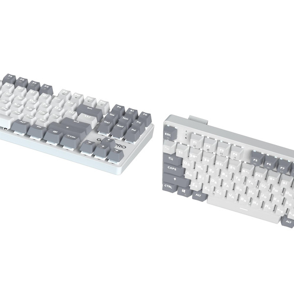 Клавиатура GamePro Genesis Metallic MK110W Outemu Red Swithes USB White