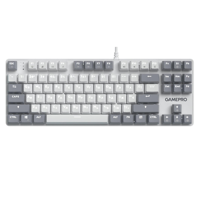 Клавиатура GamePro Genesis Metallic MK110W Outemu Red Swithes USB White