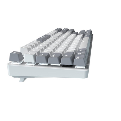 Клавиатура GamePro Genesis Metallic MK110W Outemu Red Swithes USB White