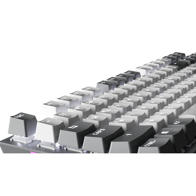 Клавиатура GamePro Genesis Metallic MK144G Outemu Red Swithes USB Gray