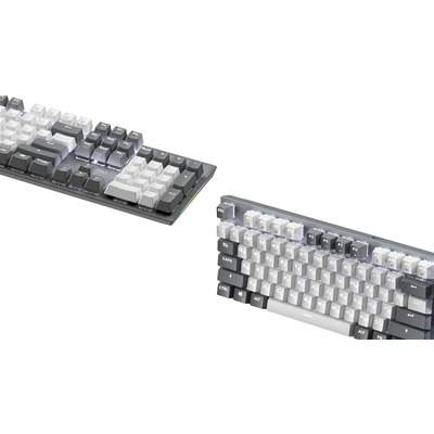 Клавиатура GamePro Genesis Metallic MK144G Outemu Red Swithes USB Gray