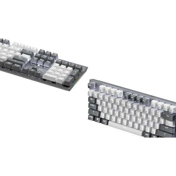 Клавиатура GamePro Genesis Metallic MK144G Outemu Red Swithes USB Gray