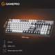 Клавиатура GamePro Genesis Metallic MK144G Outemu Red Swithes USB Gray