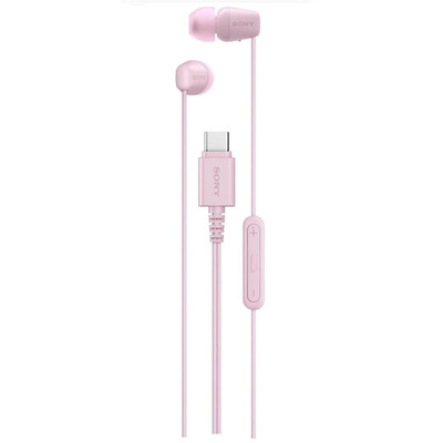 Навушники з мікрофоном Sony IER-EX15C Pink (IER-EX15C/P)