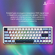 Клавиатура Ajazz AK680 MAX Magnetic Switch RGB USB White (AK680-M-BWD-AW)