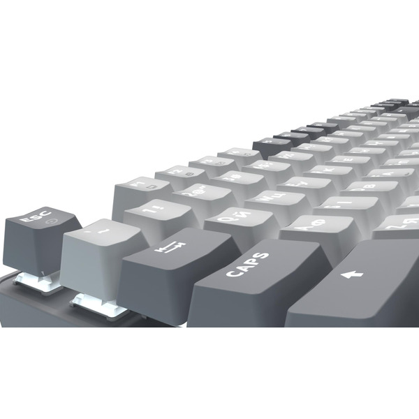 Клавиатура GamePro Genesis Metallic MK110G Outemu Red Swithes USB Gray