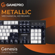 Клавиатура GamePro Genesis Metallic MK144B Outemu Red Swithes USB Black