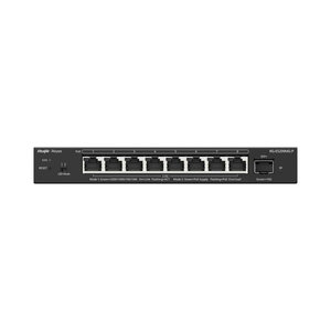 Коммутатор Ruijie Reyee RG-ES209MG-P (8x2,5GE PoE+, 1xSFP+ Uplink, CCTV, Cloud Managed, L2, max PoE 130W, настольный, бесшумный, металл)