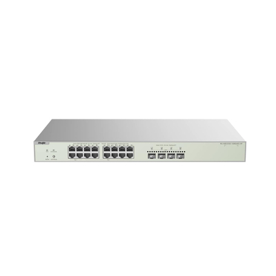 Коммутатор Ruijie Reyee RG-NBS3300-16MG4XS-HP (16x2,5GE PoE+, 4xSFP+, max PoE 370W, Desktop Steel Case, Ruijie Cloud, L2+)