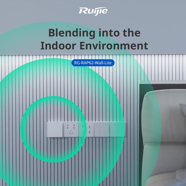 Точка доступа Ruijie Reyee RG-RAP62-Wall-Lite (AX3000, 1xGE PoE in, 1xGE, wall plate, PoE, L2/L3 Roaming, Ruijie Cloud)