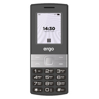 Мобильный телефон Ergo B185 Dual Sim Black; 1.77 (160х120) TFT / кнопочный моноблок / Unisoc SC6531E / ОЗУ 32 МБ / 32 МБ встроенной + microSD до 32 ГБ / камера 0.3 Мп / 2G (EDGE) / Bluetooth / 118.4x49.5x12.95 мм, 80 г / 1000 мАч / черный