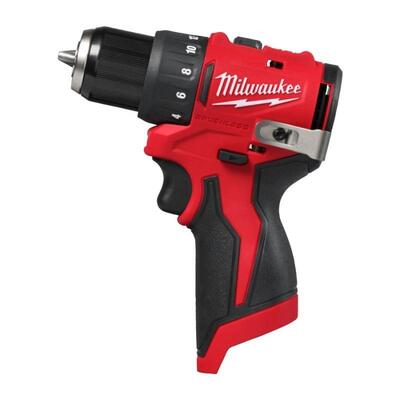 Шурупокрут-дриль акумуляторний Milwaukee M12 BLDDRC-0 12В 40Нм 0-1700об/хв 0.8кг без АКБ и ЗП