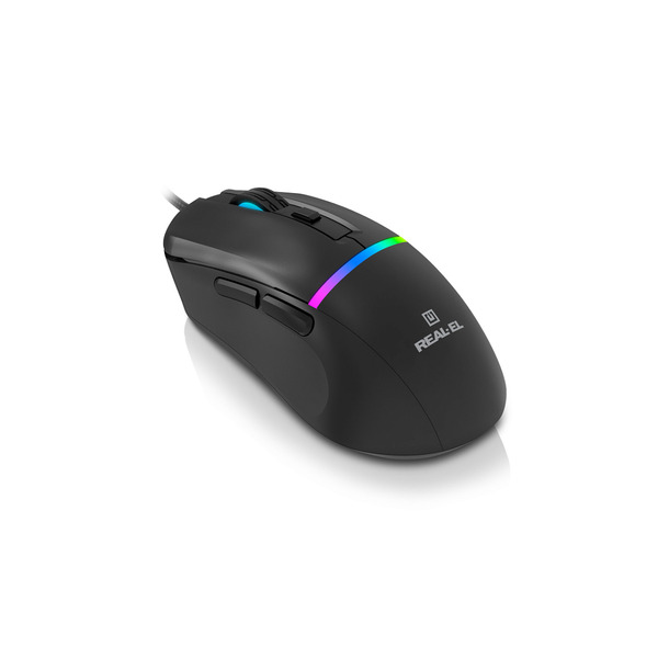 Мышь REAL-EL RM-530 Black