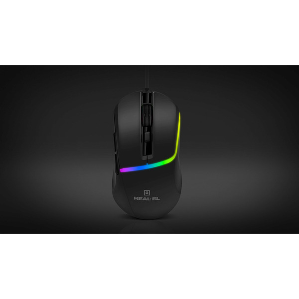 Мышь REAL-EL RM-530 Black