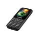 Мобильный телефон Sigma mobile X-style 242 Lucky Black; 2.4" (320х240) TN / кнопочный моноблок/ Spreadtrum SC6531E / microSD до 32 ГБ / камера 0.3 Мп / 2G (GSM) / Bluetooth / 125х55х15 мм, 104 г / 2500 мАч / черный