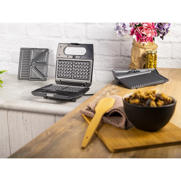 Мультимейкер (Бутербродниця-Вафельниця-Гриль) Gorenje SM703GCG