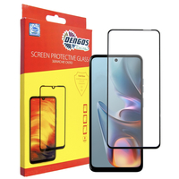 Защитное стекло Dengos для Motorola E15 Black Full Glue (TGFG-421)