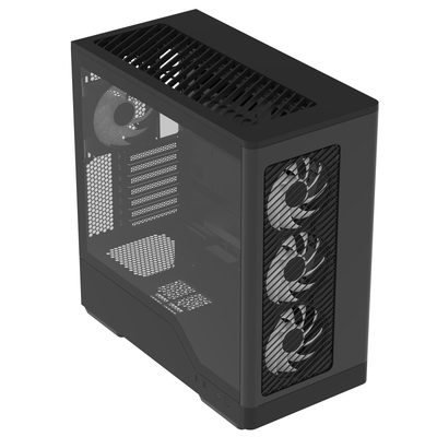 Корпус AeroCool D520A-BK-v1 Black (ACCM-DS05143.11)