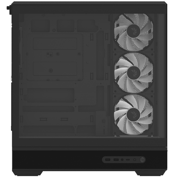 Корпус AeroCool P500B Digi-BK-v1 Black (ACCM-PN09143.11)