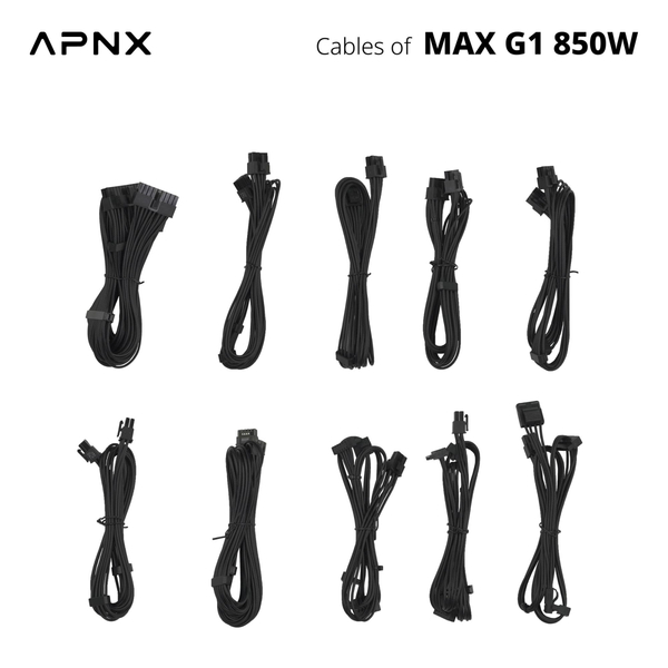 Блок питания APNX MAX G1 850 (APPG-MX85FEC.X1) 850W