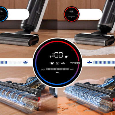 Аккумуляторный моющий пылесос Tineco Floor One S6 Flashdry Pet (FW360100DE)